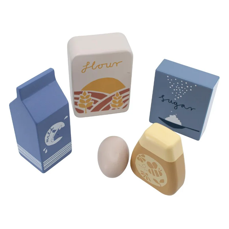 Sebra legemad i træ, dagligvarer