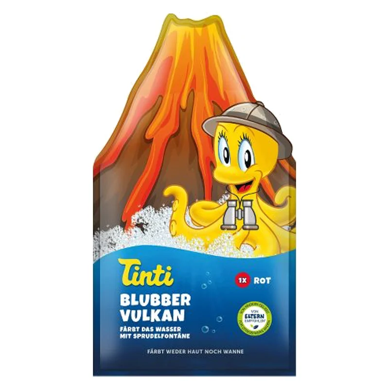 Tinti Blubbernder Vulkan, rot