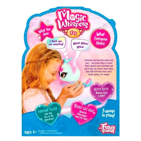 My Fuzzy Friends Magische Flüster-Katze, Skye Blue Kitty