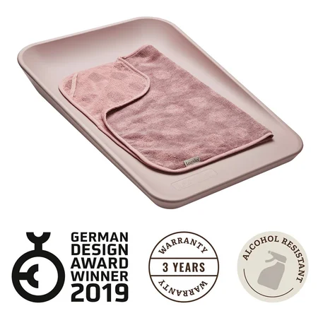 Leander Matty Wickelauflage, wood rose