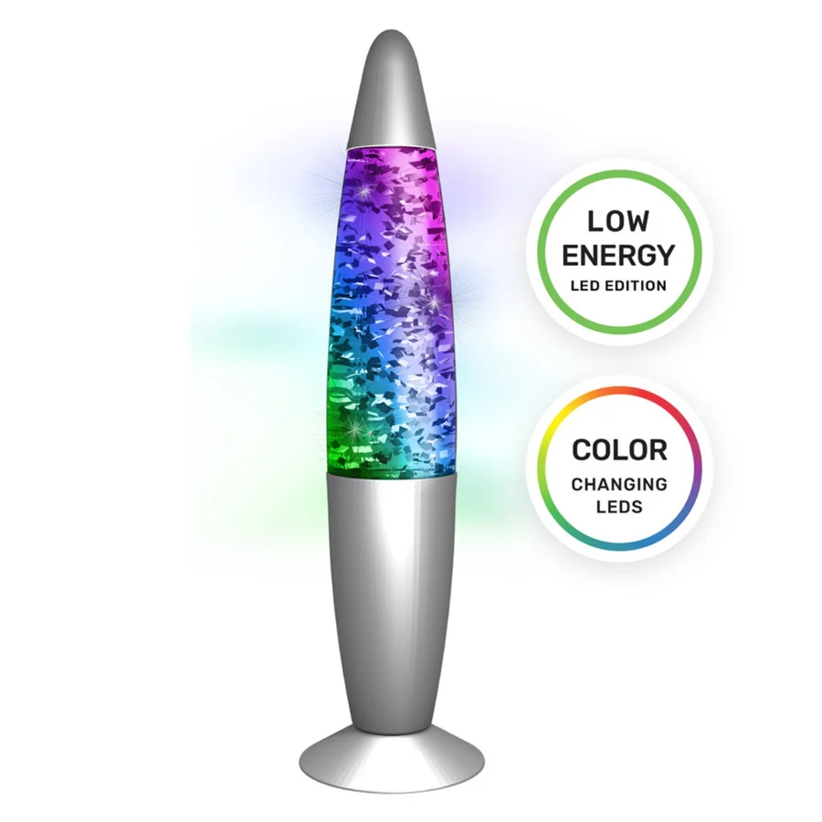 Glitter Lampe, multi