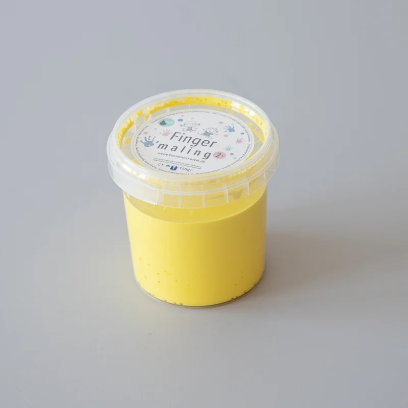 Børnenes Kartel Fingermaling, gul