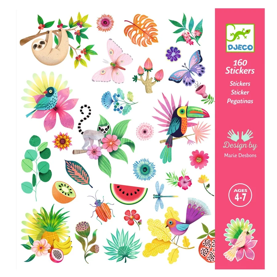 Djeco klistermærker, Paradiset