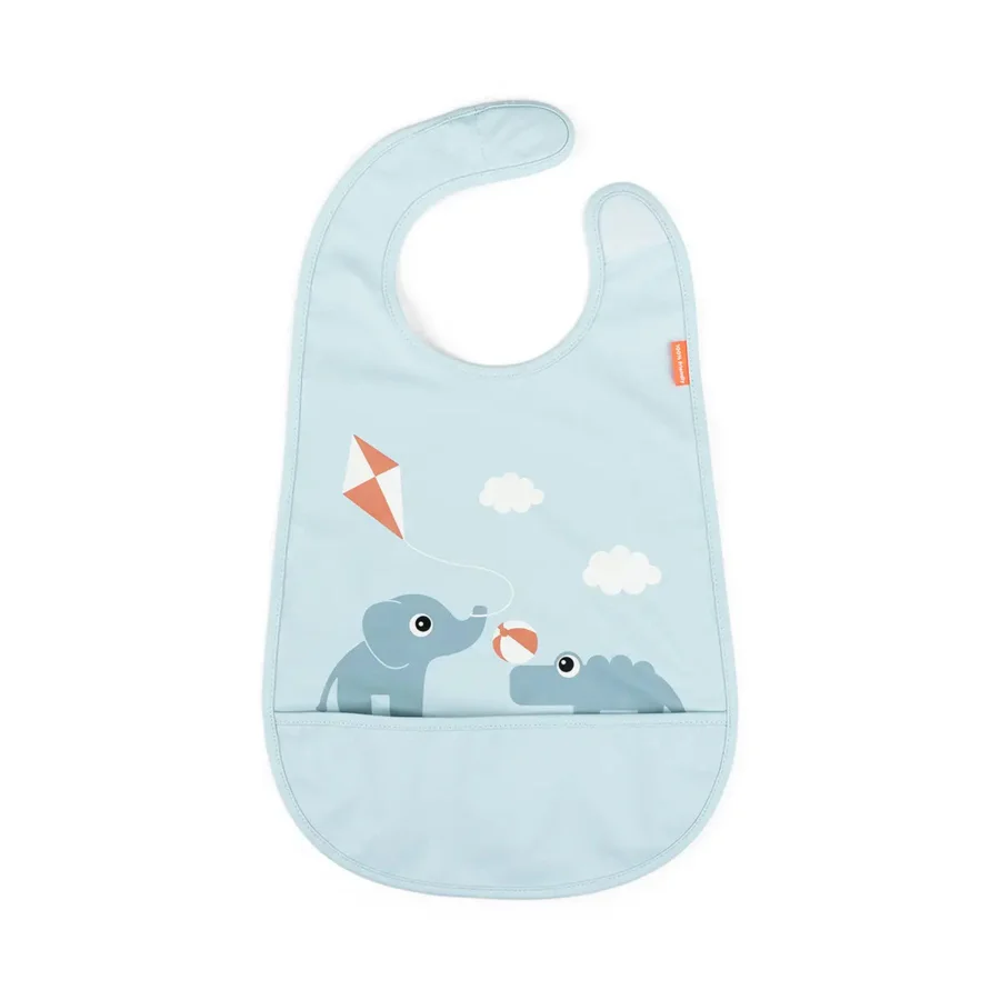 Lätzchen mit Klettverschluss Playground, blue, Done by Deer