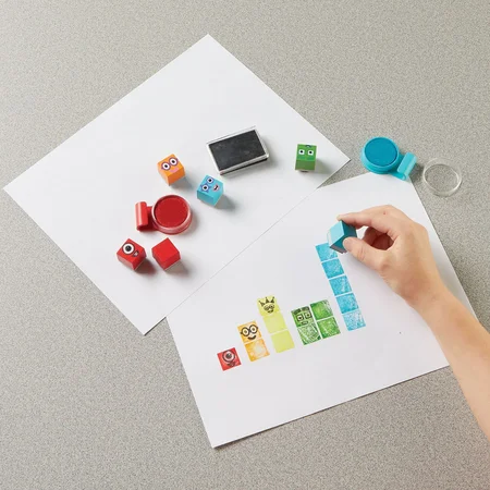 Learning Resources Numberblocks, Aktivitätsset mit Stempeln