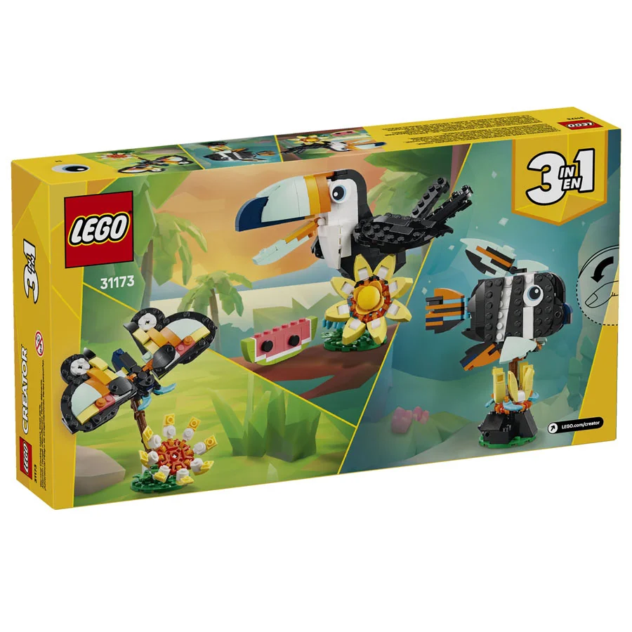 LEGO® CREATOR, Vilde Dyr - Tropisk Tukan