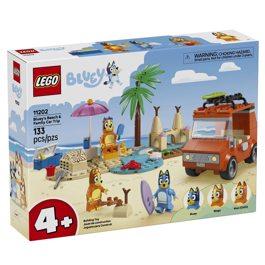LEGO® DUPLO® Blueys Familie-biltur Til Stranden
