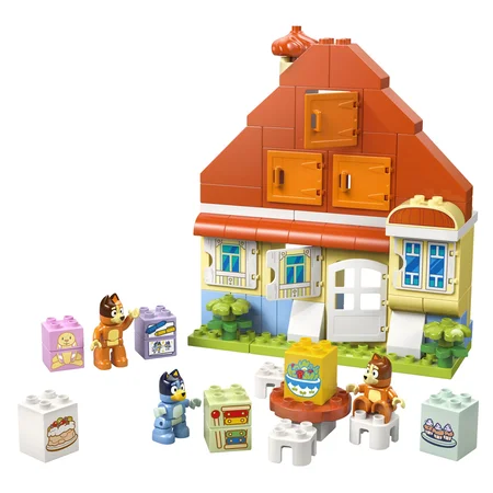 LEGO® DUPLO® Blueys Familienhaus mit Memory-Spiel