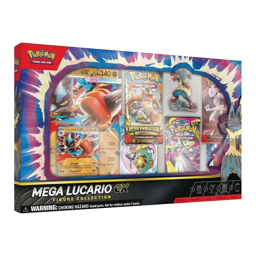 Pokémon Mega Lucario EX Figure Collection
