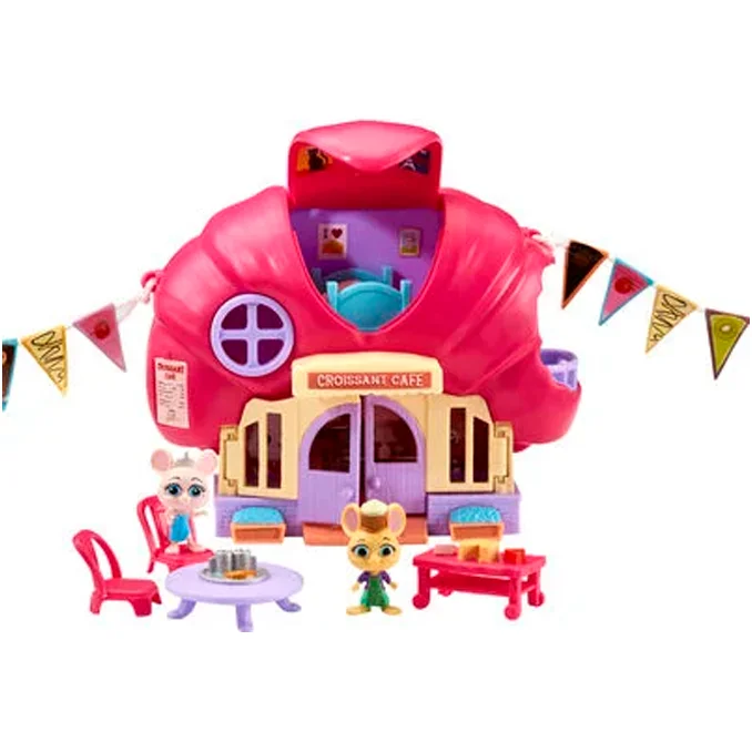 Mouse in the house, The croissant cafe