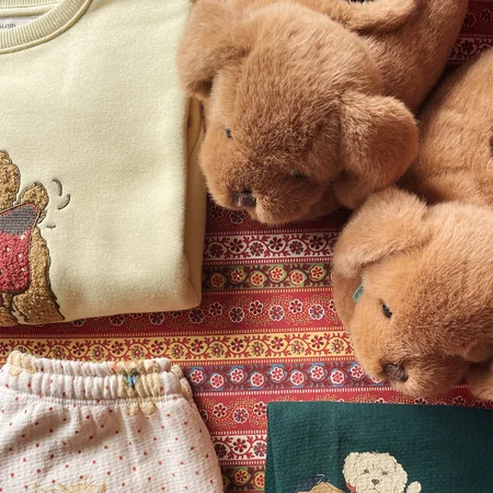 Konges Sløjd Hunde-Hausschuhe, Chicory Coffe