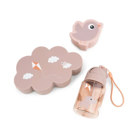 Done by Deer Snackbox og madkasse med drikkedunk, playground powd