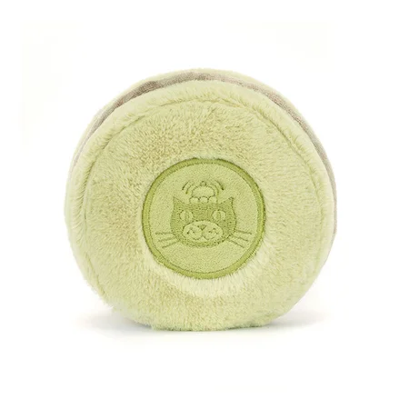 Jellycat Amuseables Max macaron pistacie, 12 cm