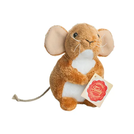 Teddy Hermann, mus 11 cm - brun