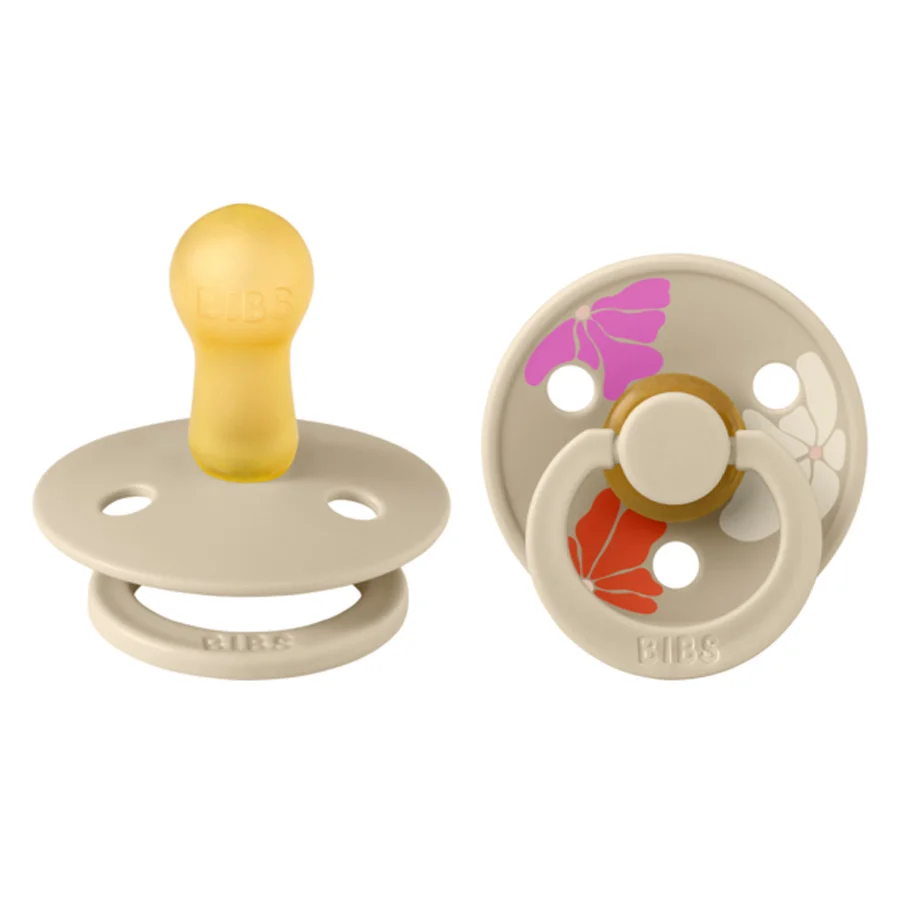 BIBS Studio 2-pak sut str 2, morning bloom/vanilla mix
