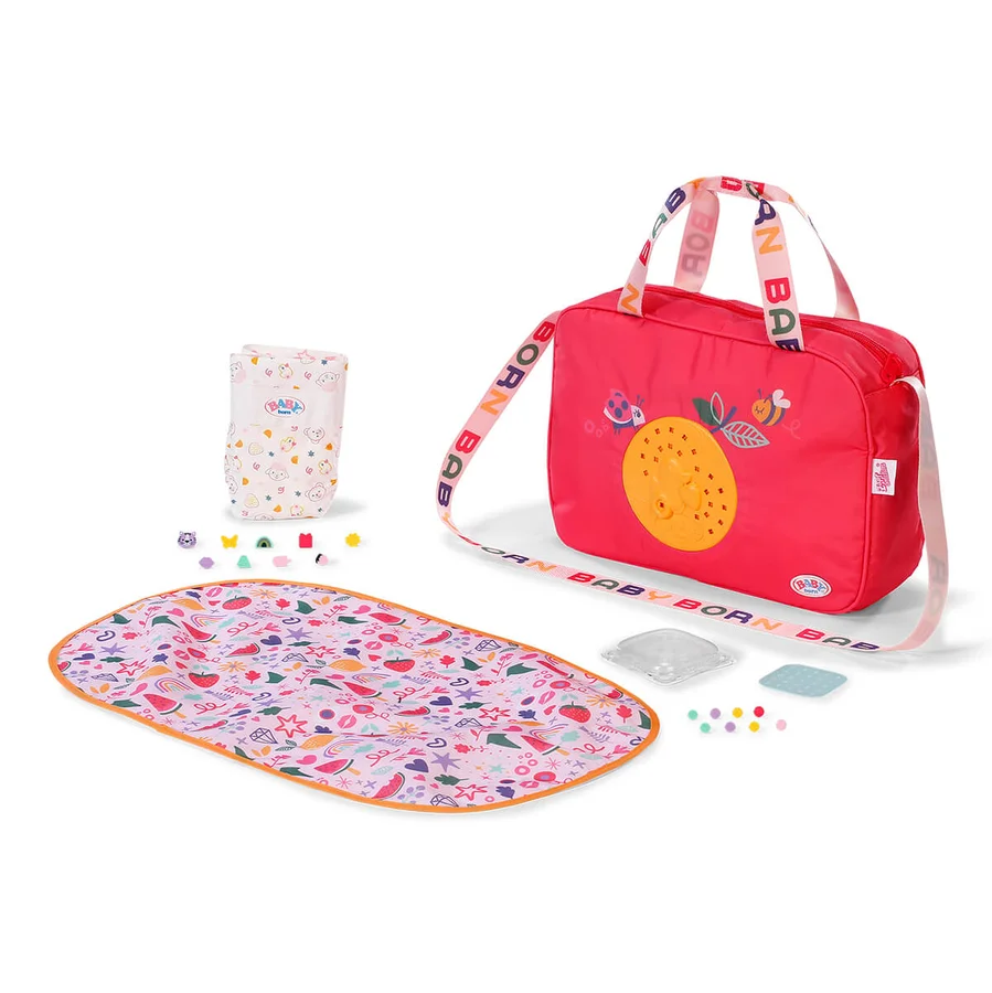 BABY born® Pinplay Wickeltasche