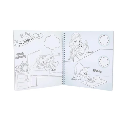 TOPModel Doggy Aktivitets- og Malebog