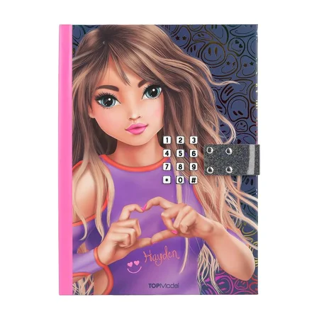 TOPModel Tagebuch mit Code und Musik, Night Light