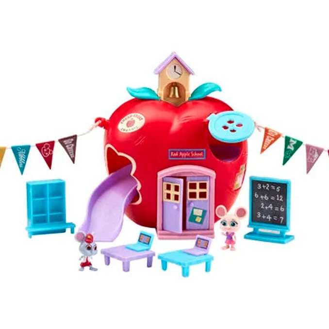 Mouse in the house, The red apple school