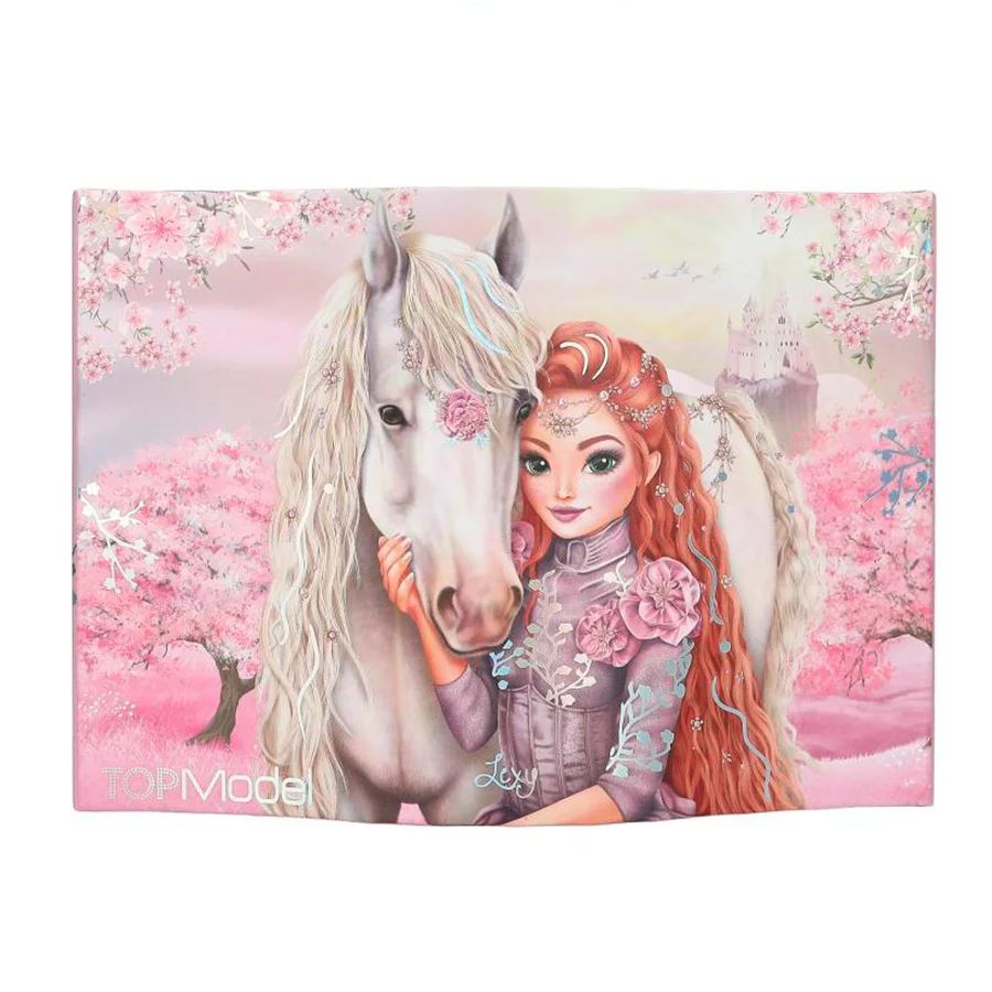 TOPModel Smykkeskrin med lys, Viva Violet