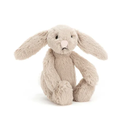 Jellycat bamse, Bashful kanin beige - 13 cm