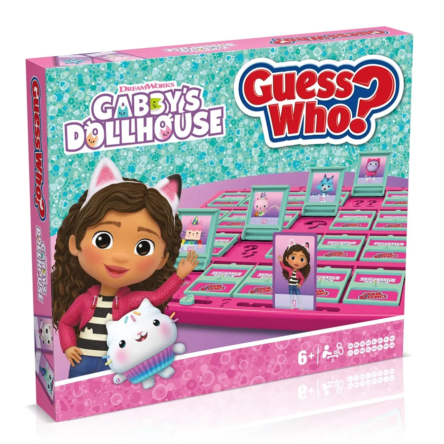 Guess Who Spiel - Gabby`s Dollhouse