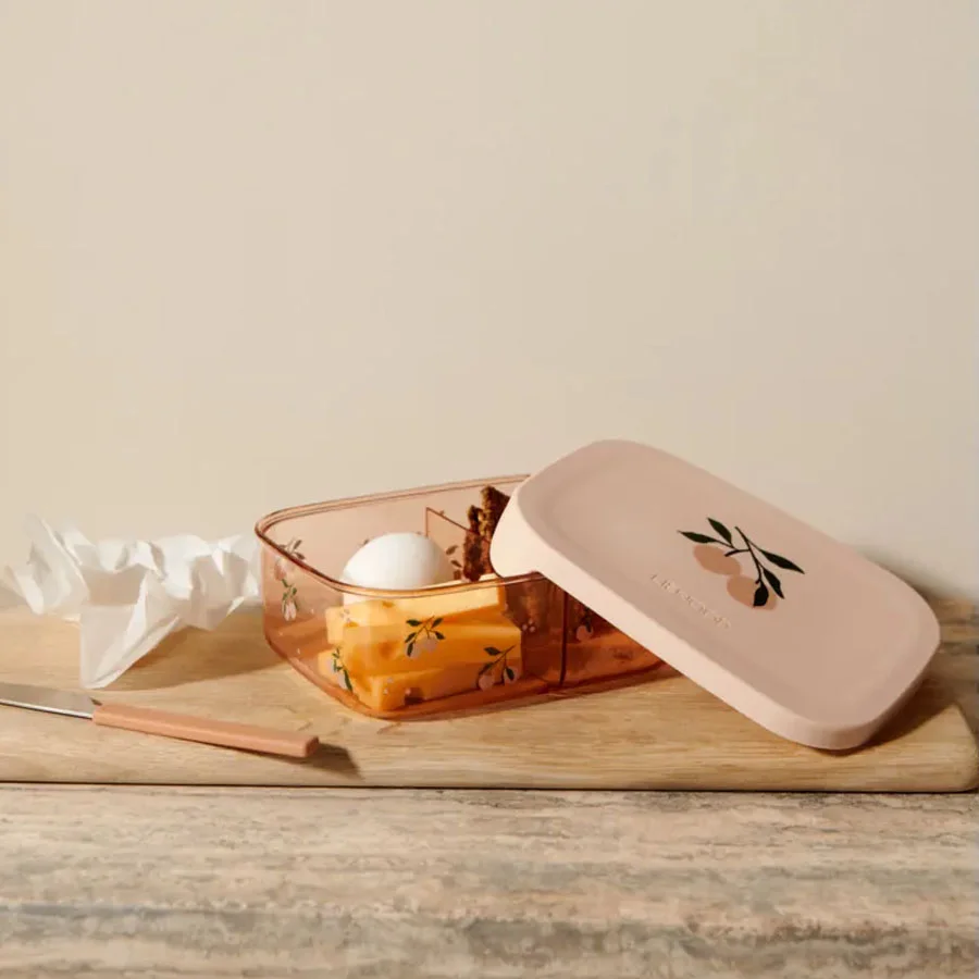 Liewood Ako Tritan Brotdose, peach/sea shell