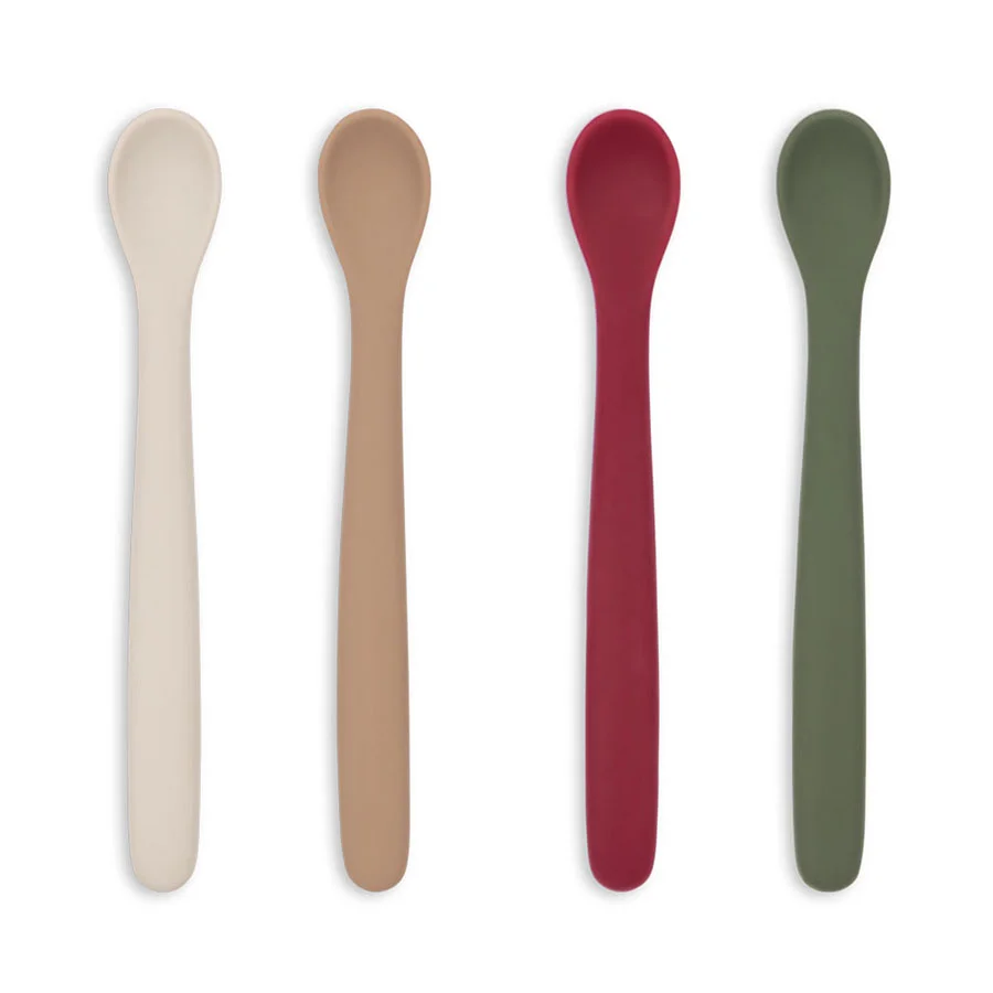 Konges Sløjd 4-Pak Baby Spiseske, Forest Mix