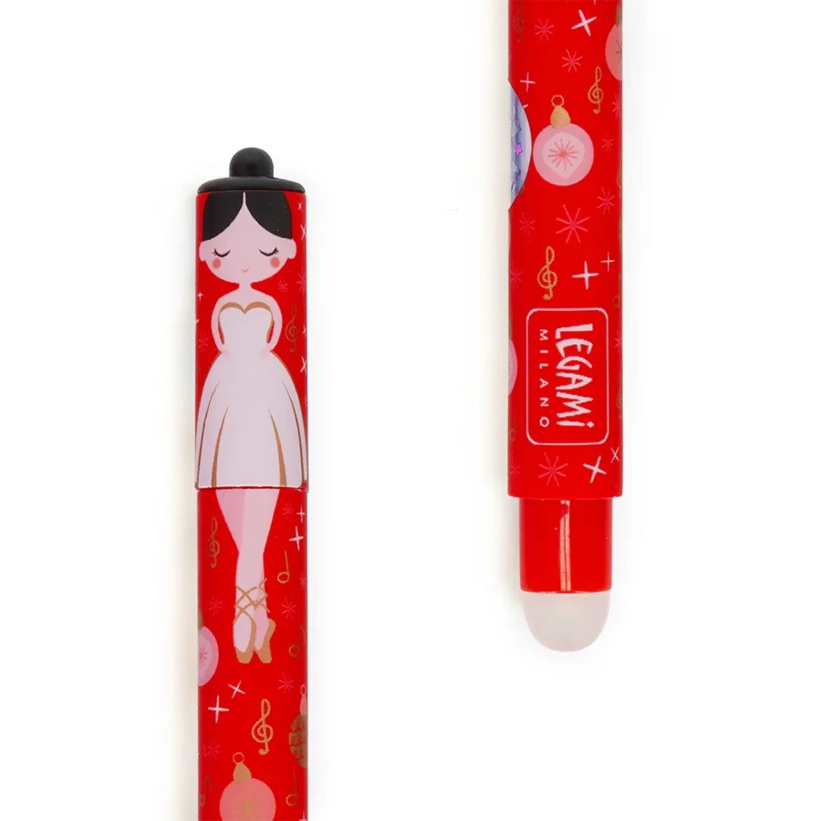 Legami - 3er-Pack Weihnachts-Edition, wegradierbare Gelstifte