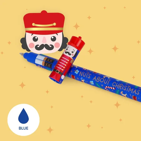 Legami - 3er-Pack Weihnachts-Edition, wegradierbare Gelstifte