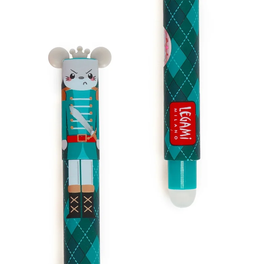 Legami - 3er-Pack Weihnachts-Edition, wegradierbare Gelstifte