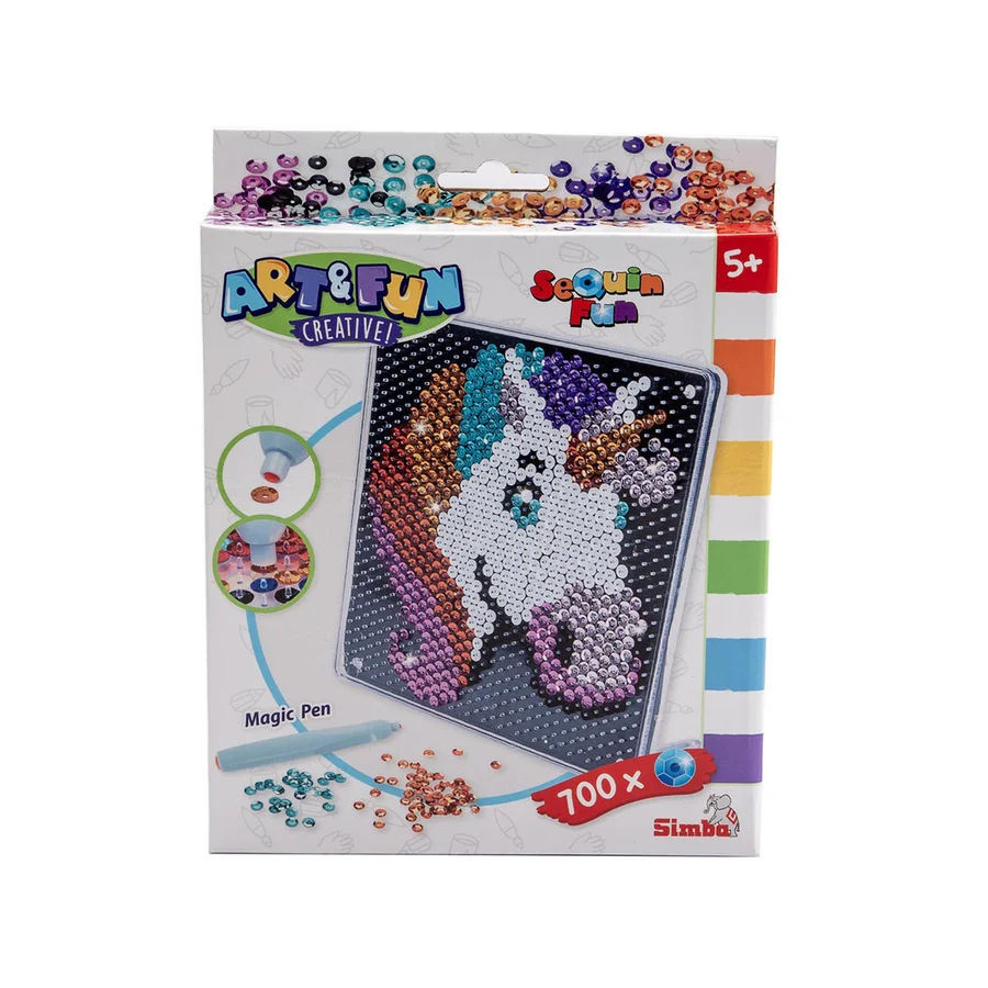 Art & Fun Kreative Paillette, Einhorn