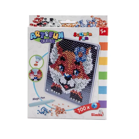 Art & Fun Kreative Pailletten, Fuchs