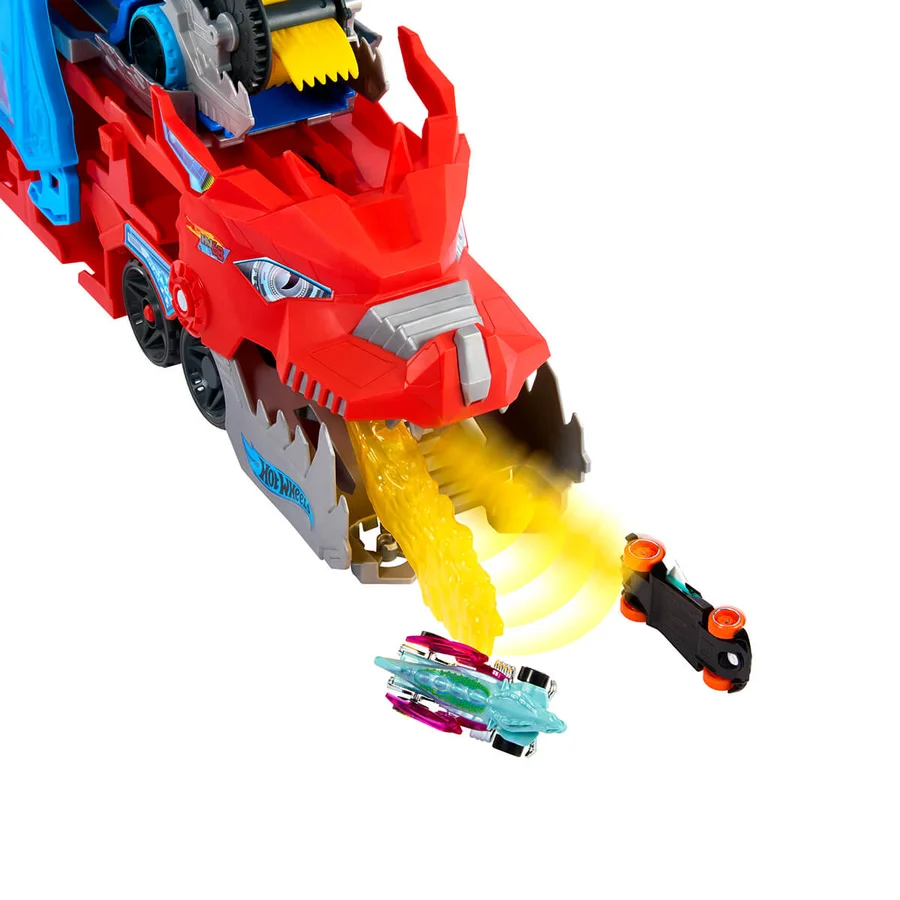 Hot Wheels City Ultimativer Dual-Drachen-Transporter