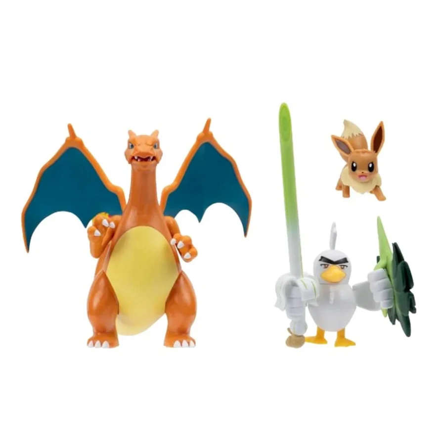 Pokémon Feature Figure Special Edition, 3er-Pack