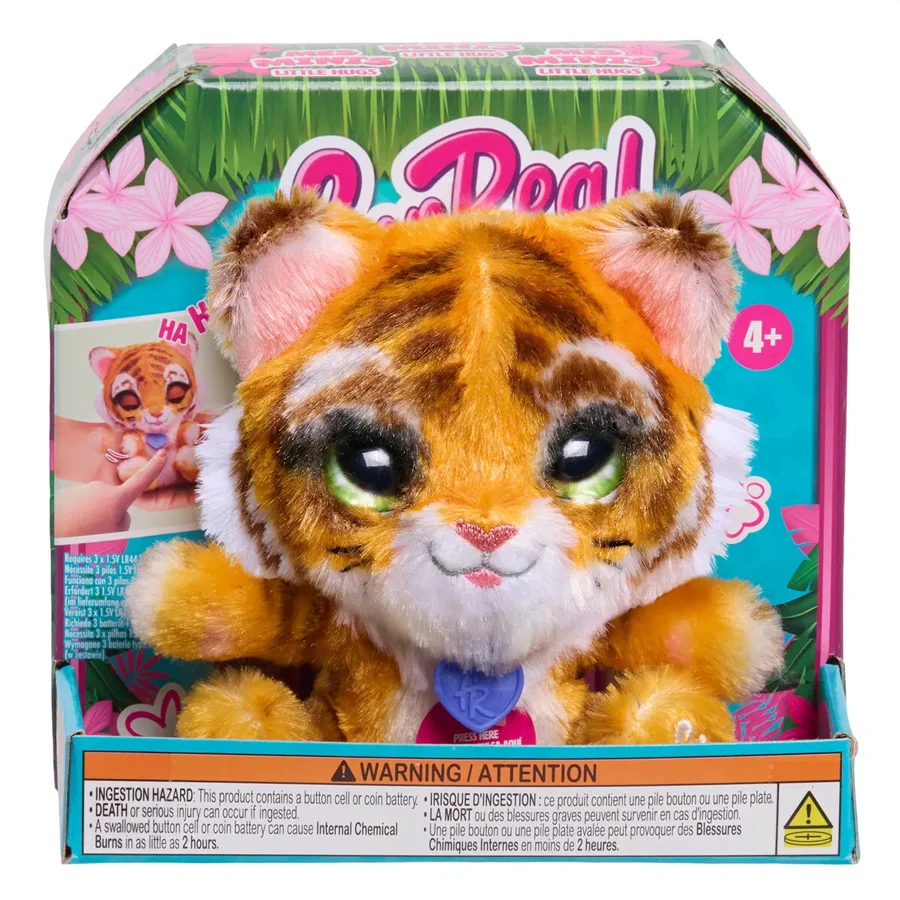 FurReal Little Hugs, tiger 11 cm