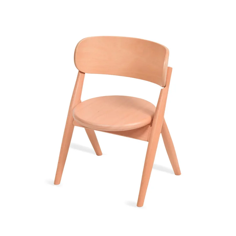 CurveLab kleiner Stuhl, Buche