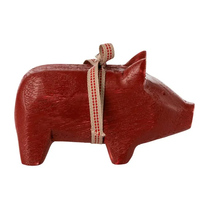 Maileg Gris, Lille - Rød