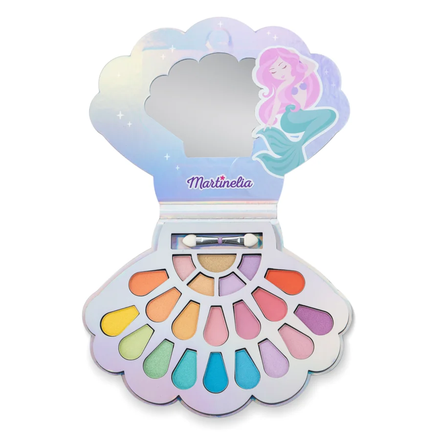 Martinelia muslinge øjenskygge palette, let's be mermaids