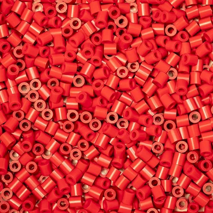 Hama Perlen 1000 Stück Kirschrot, Farbe 114