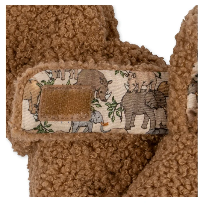 Konges Sløjd Grizz teddy babyfutter, shitake