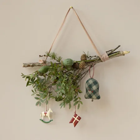 Maileg Metal Juleophæng, Dannebrog