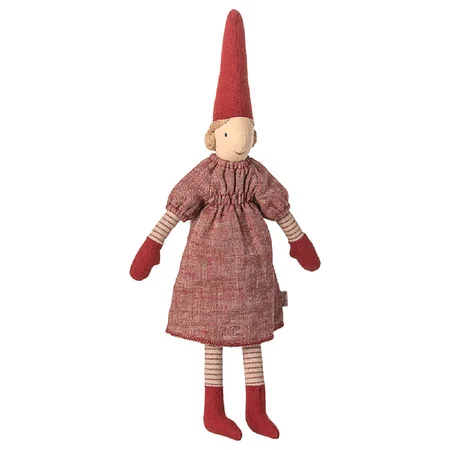 Maileg Pixi Mädchen Gr. 2 - rotes Kleid