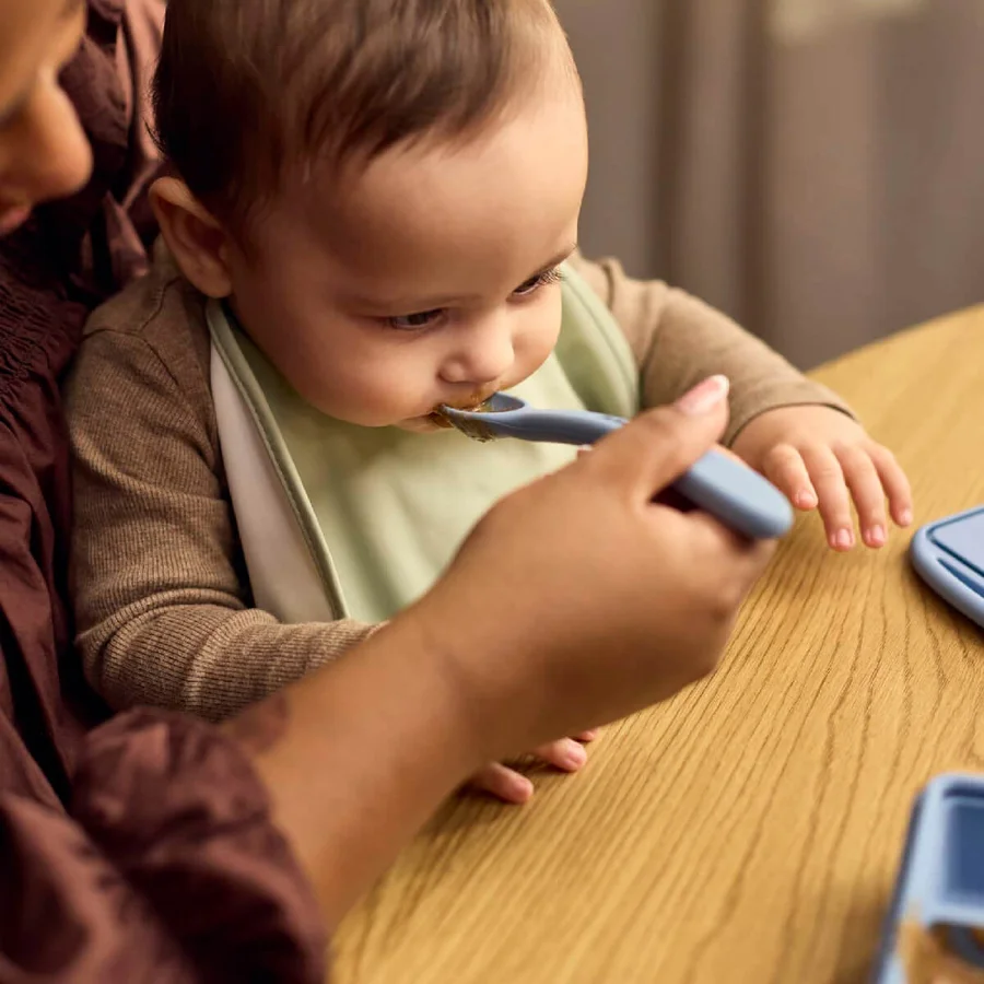 Filibabba 3er-Pack Silikonlöffel, Ocean Mix