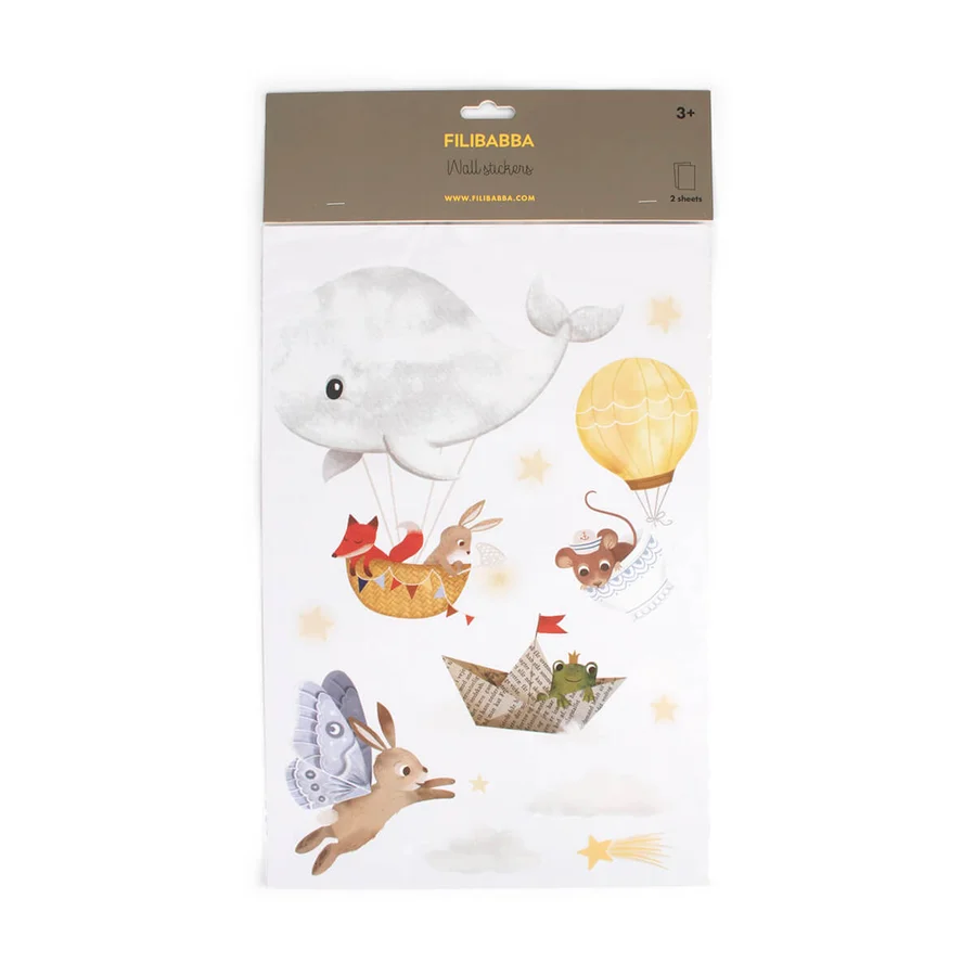 Filibabba Wallstickers - Dreamy Adventurers