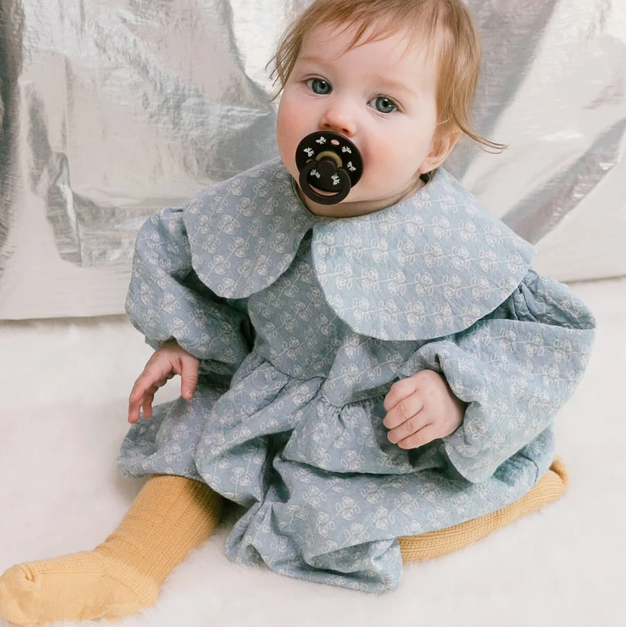 Bibs Holiday 2-Pak Colour Sut Str 2, Ivory/Plum