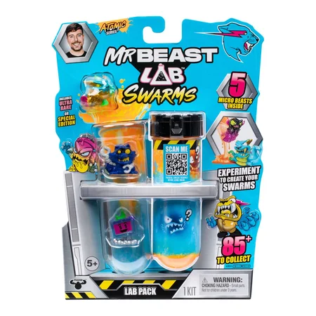 Mr Beast Lab Swarms figurer 5 stk, serie 2