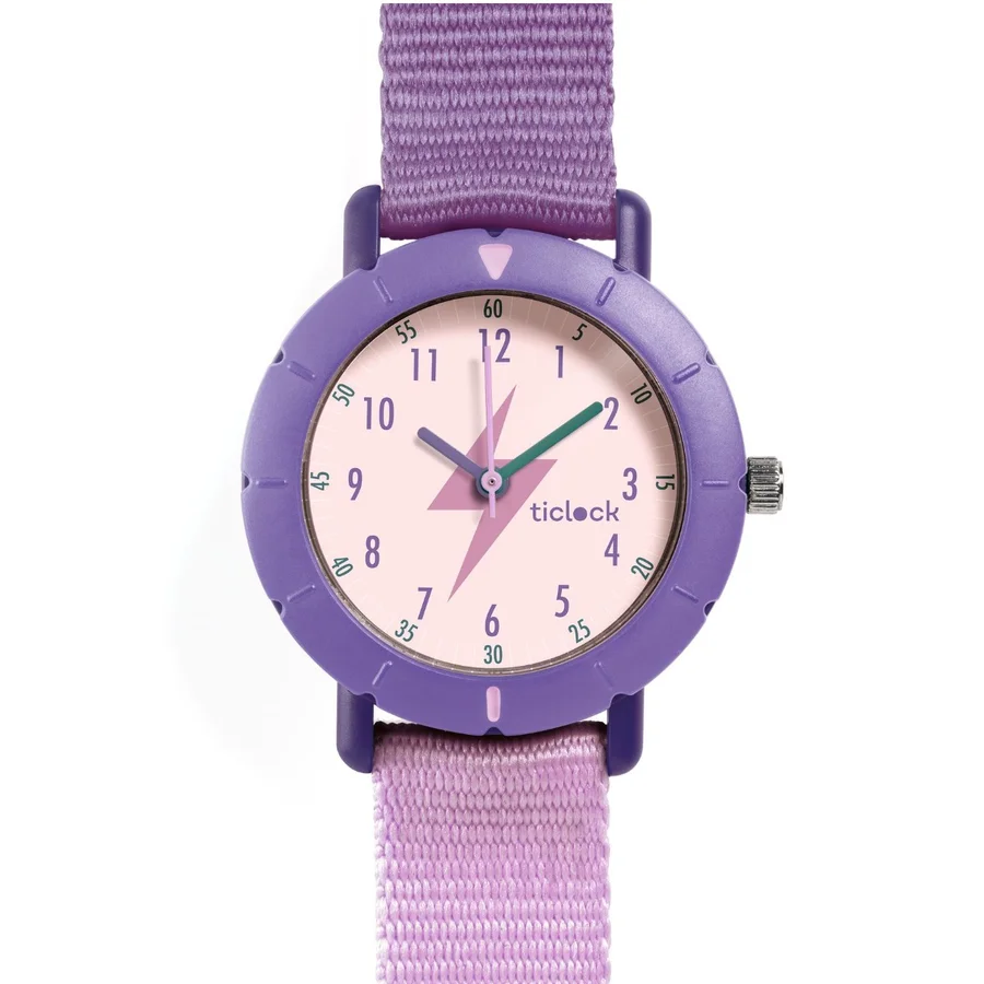 Djeco ticlock sportsur, lilla lyn