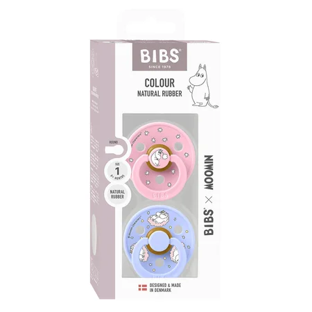 Bibs x Mumi Dreaming 2-Pak Colour Sut Str 1, Baby Pink Mix