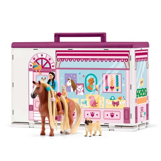 Schleich heste skønhedssalon